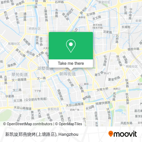 新凯旋郑燕烧烤(上塘路店) map