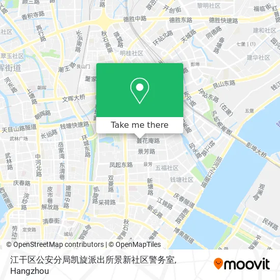 江干区公安分局凯旋派出所景新社区警务室 map