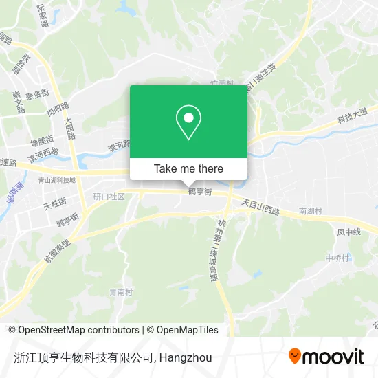 浙江顶亨生物科技有限公司 map