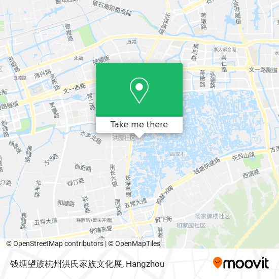 钱塘望族杭州洪氏家族文化展 map