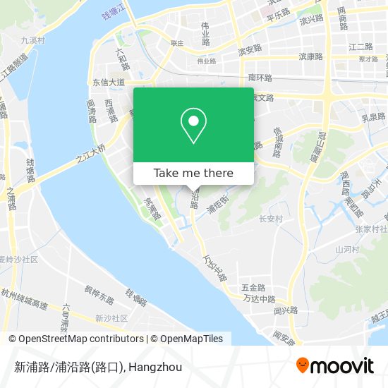 新浦路/浦沿路(路口) map