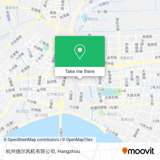 杭州德尔风机有限公司 map