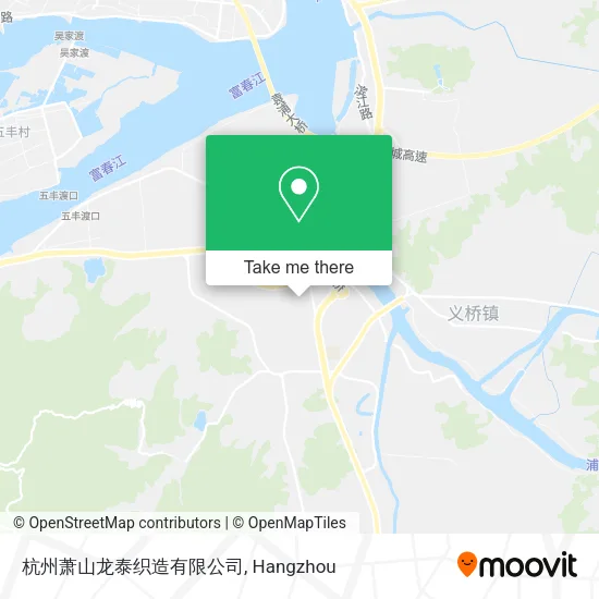 杭州萧山龙泰织造有限公司 map