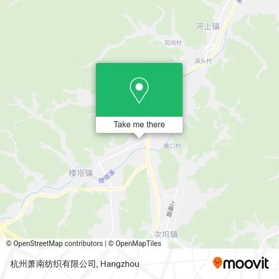 杭州萧南纺织有限公司 map
