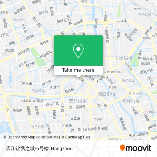 滨江锦绣之城-6号楼 map