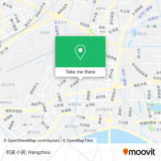 邻家小厨 map