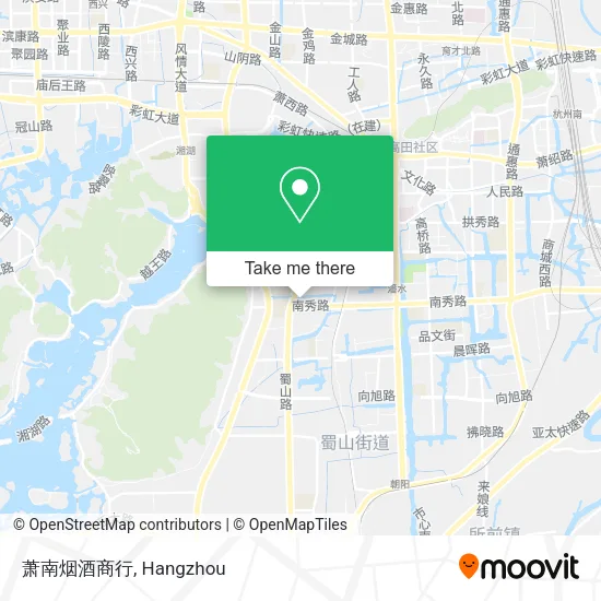 萧南烟酒商行 map