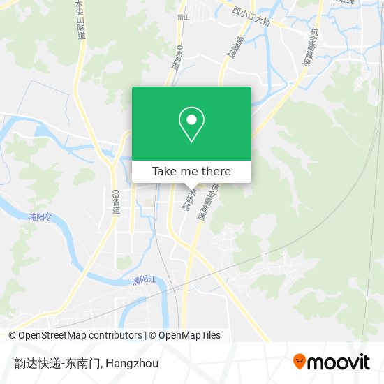 韵达快递-东南门 map