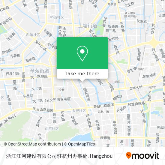 浙江江河建设有限公司驻杭州办事处 map