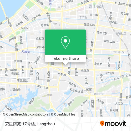 荣星南苑-17号楼 map
