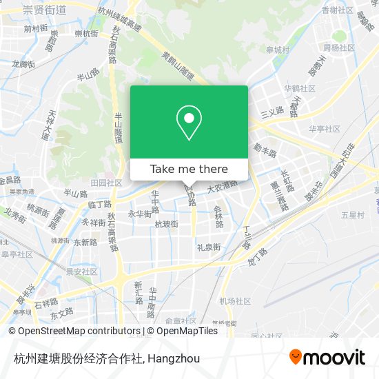 杭州建塘股份经济合作社 map