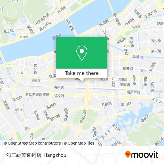 勾庄蔬菜直销店 map