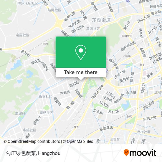 勾庄绿色蔬菜 map