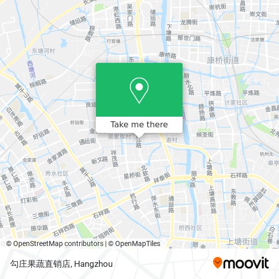 勾庄果蔬直销店 map