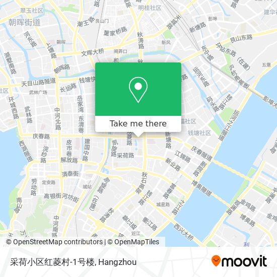 采荷小区红菱村-1号楼 map