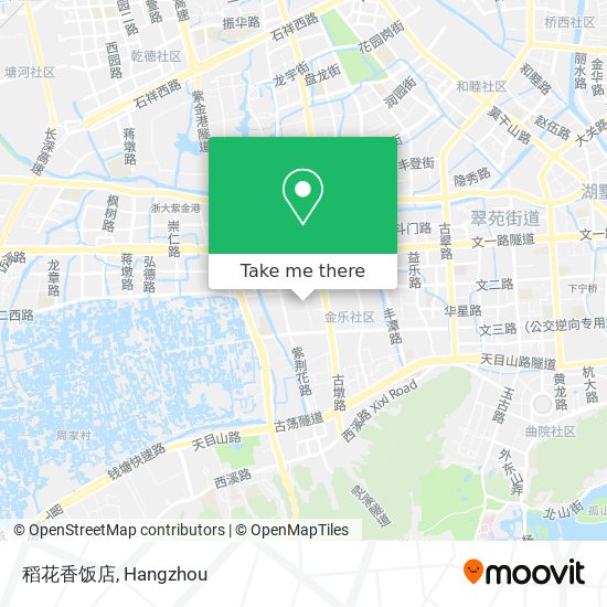稻花香饭店 map