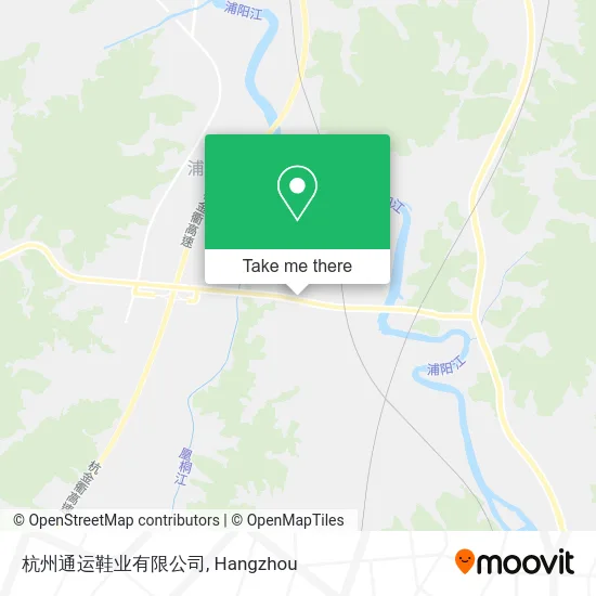 杭州通运鞋业有限公司 map