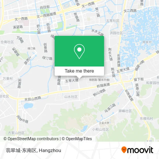 翡翠城-东南区 map