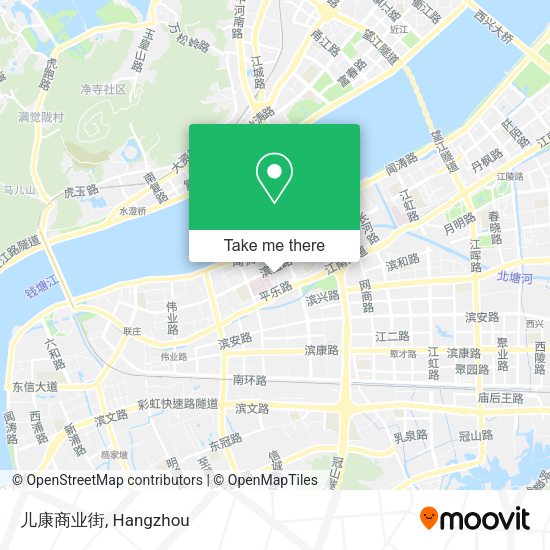 儿康商业街 map