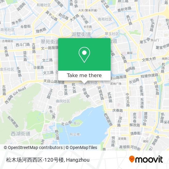 松木场河西西区-120号楼 map