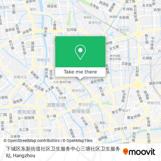 下城区东新街道社区卫生服务中心三塘社区卫生服务站 map