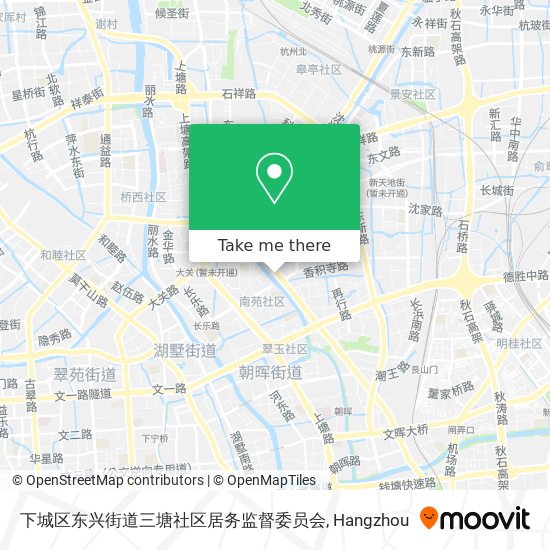 下城区东兴街道三塘社区居务监督委员会 map