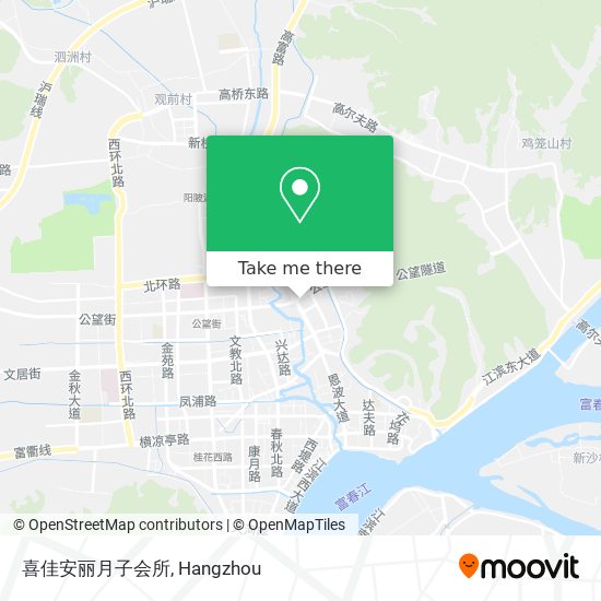 喜佳安丽月子会所 map