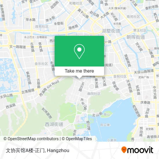 文协宾馆A楼-正门 map
