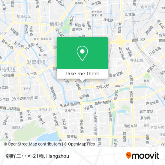 朝晖二小区-21幢 map