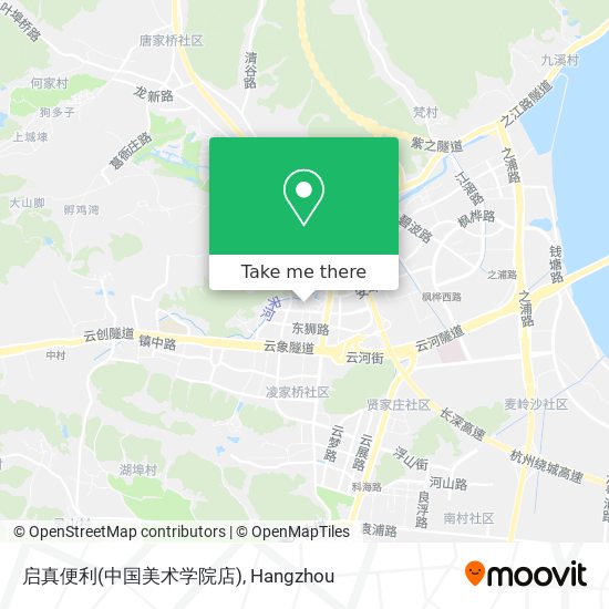 启真便利(中国美术学院店) map