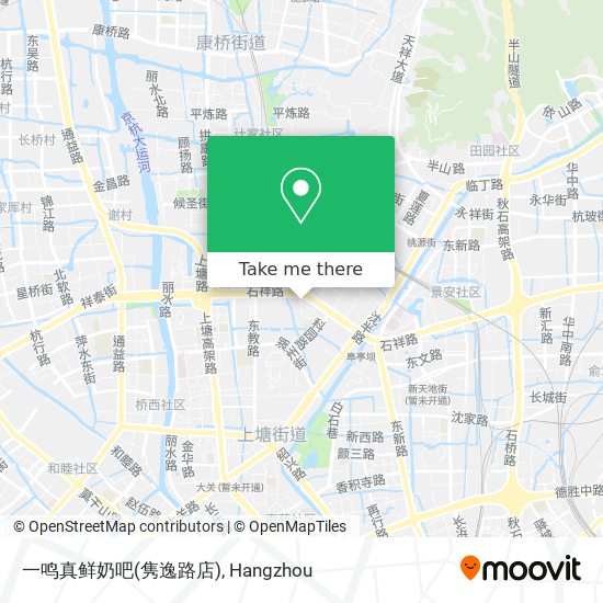 一鸣真鲜奶吧(隽逸路店) map