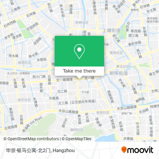 华浙·银马公寓-北2门 map