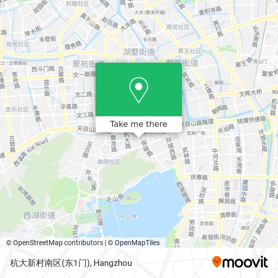 杭大新村南区(东1门) map