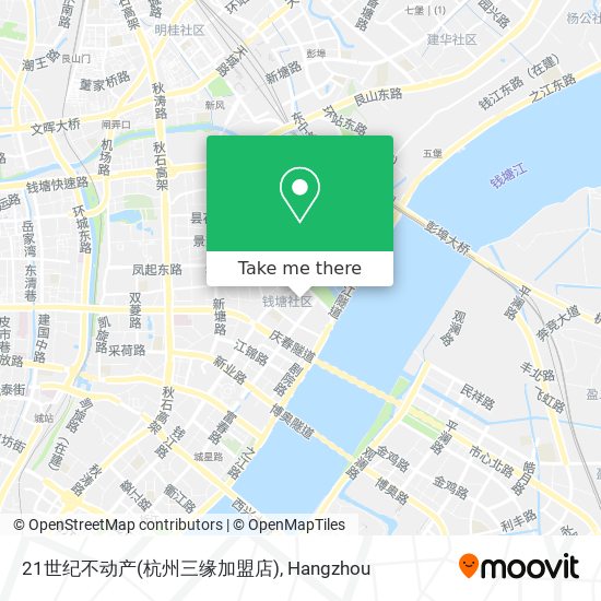 21世纪不动产(杭州三缘加盟店) map