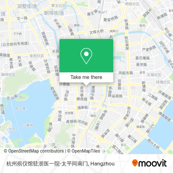 杭州殡仪馆驻浙医一院-太平间南门 map