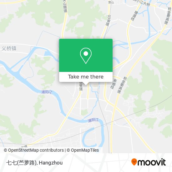 七七(苎萝路) map