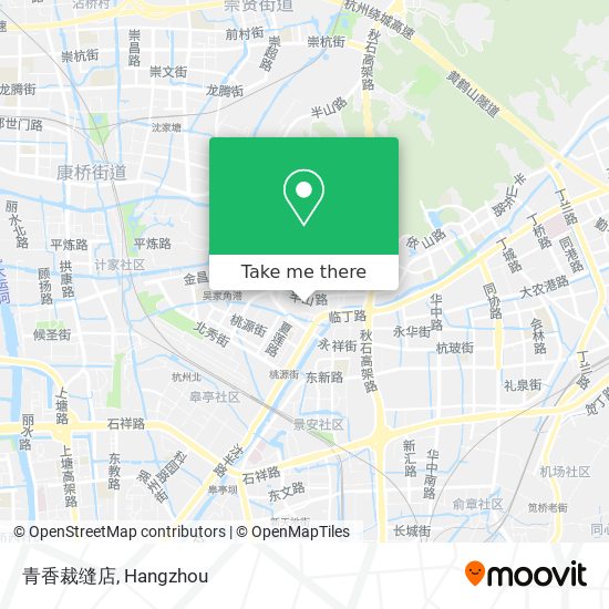 青香裁缝店 map