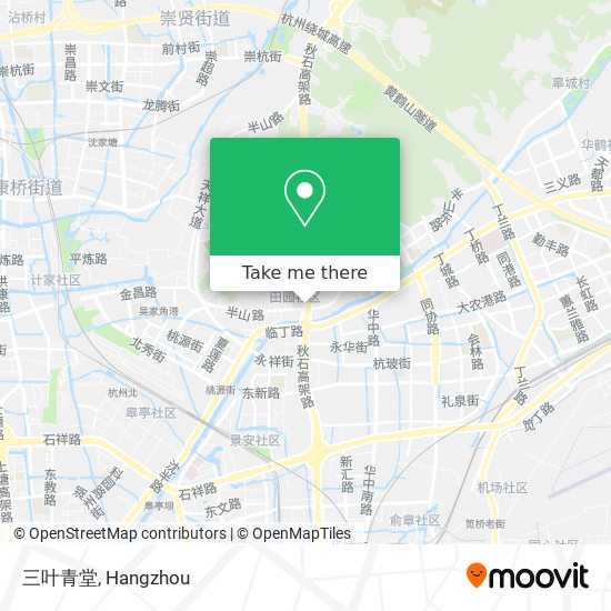 三叶青堂 map