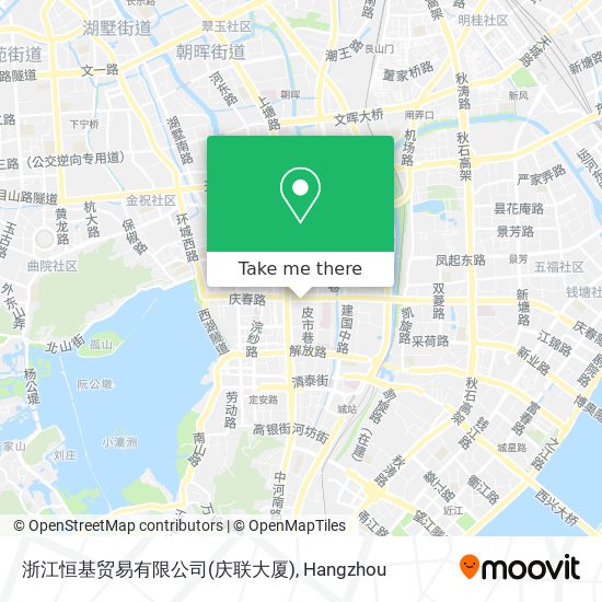 浙江恒基贸易有限公司(庆联大厦) map