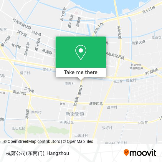 杭萧公司(东南门) map