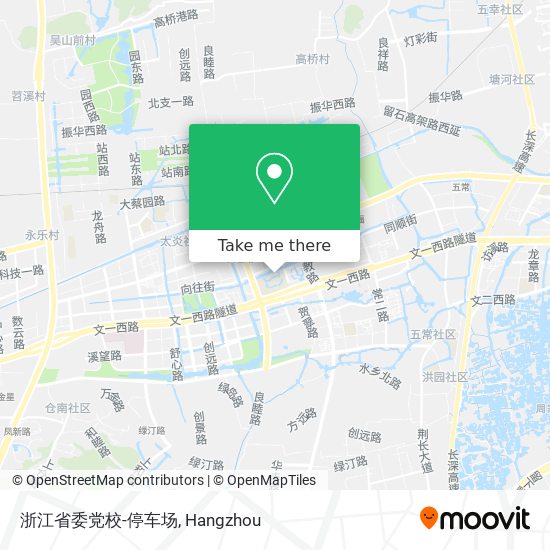 浙江省委党校-停车场 map