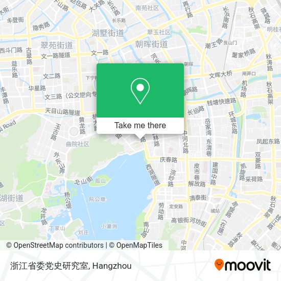 浙江省委党史研究室 map