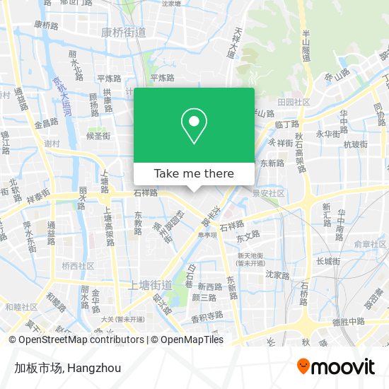 加板市场 map