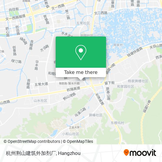 杭州荆山建筑外加剂厂 map