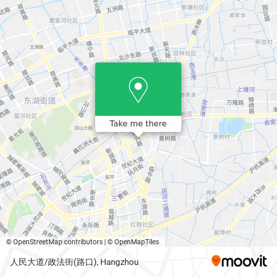 人民大道/政法街(路口) map