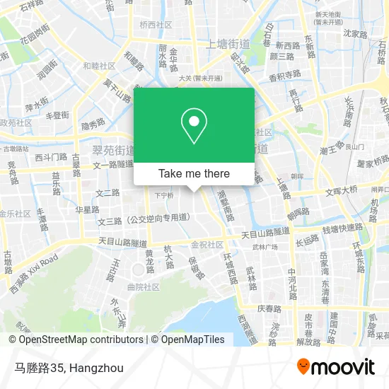 马塍路35 map