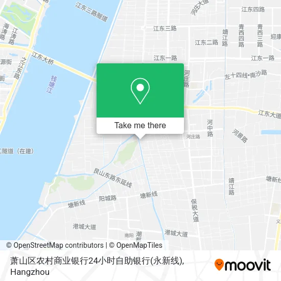 萧山区农村商业银行24小时自助银行(永新线) map