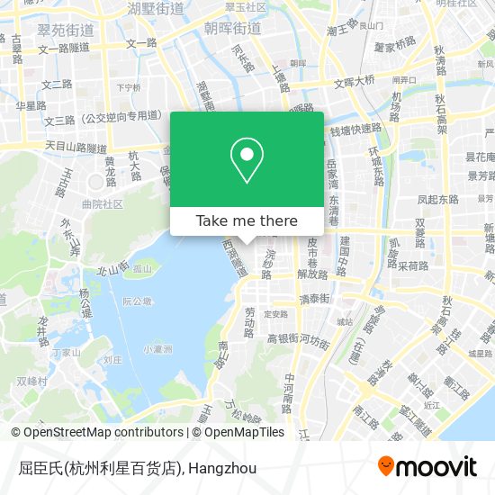屈臣氏(杭州利星百货店) map