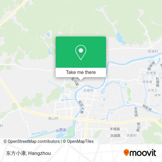东方小康 map
