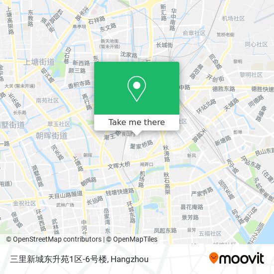 三里新城东升苑1区-6号楼 map